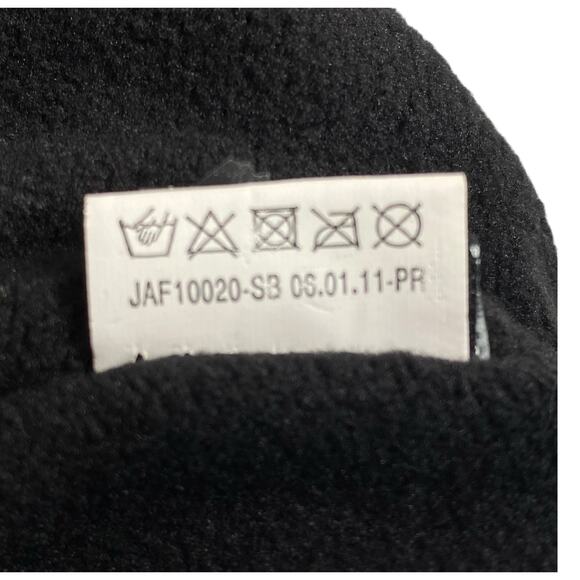 Merrell Knit Beanie Black Tassel Loops Fleece Lined Hat One Size Boho Outdoor - Picture 5 of 15